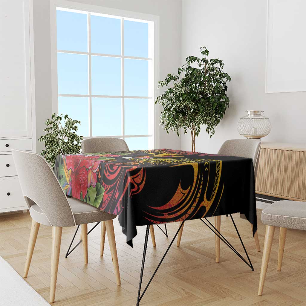 Hawaii Iwa Bird Tablecloth Great Frigatebird Kanaka Tropical Hippie Style LT14 - Polynesian Pride