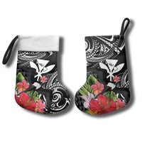 Hawaii Iwa Bird Christmas Stocking Great Frigatebird Kanaka Tropical Flowers LT14 - Polynesian Pride