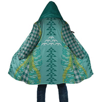 Teal Palaka Hawaii Iwa Bird Cloak Hawaiian Kakau Jade Vine Lei LT14 Unisex Teal - Polynesian Pride