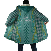 Teal Palaka Hawaii Iwa Bird Cloak Hawaiian Kakau Jade Vine Lei LT14 - Polynesian Pride