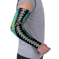 Black Palaka Hawaii Iwa Bird Arm Sleeves Hawaiian Kakau Jade Vine Lei LT14 - Polynesian Pride