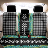 Black Palaka Hawaii Iwa Bird Back Car Seat Cover Hawaiian Kakau Jade Vine Lei LT14 - Polynesian Pride
