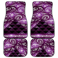 Matariki New Zealand Car Mats NZ Niho Taniwha Maori New Year Purple Galaxy LT14 - Polynesian Pride