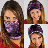 Matariki New Zealand Neck Gaiter NZ Niho Taniwha Maori New Year Purple Galaxy