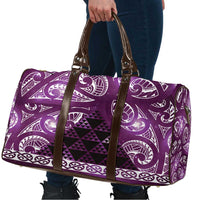 Matariki New Zealand Travel Bag NZ Niho Taniwha Maori New Year Purple Galaxy