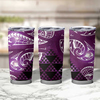 Matariki New Zealand Tumbler Cup NZ Niho Taniwha Maori New Year Purple Galaxy