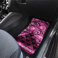 Matariki New Zealand Car Mats NZ Niho Taniwha Maori New Year Pink Galaxy LT14 - Polynesian Pride