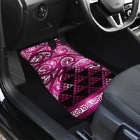 Matariki New Zealand Car Mats NZ Niho Taniwha Maori New Year Pink Galaxy LT14 - Polynesian Pride