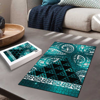 Matariki New Zealand Puzzle NZ Niho Taniwha Maori New Year Cyan Galaxy