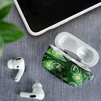 Matariki New Zealand AirPods Case NZ Niho Taniwha Maori New Year Green Galaxy LT14 - Polynesian Pride