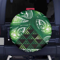 Matariki New Zealand Spare Tire Cover NZ Niho Taniwha Maori New Year Green Galaxy