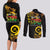 Personalised Vanuatu 678 Couples Matching Long Sleeve Bodycon Dress and Long Sleeve Button Shirt Proud To Be A Ni-Van