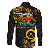 Personalised Vanuatu 678 Family Matching Short Sleeve Bodycon Dress and Hawaiian Shirt Proud To Be A Ni-Van