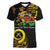 Personalised Vanuatu 678 Women V-Neck T-Shirt Proud To Be A Ni-Van