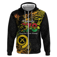 Personalised Vanuatu 678 Zip Hoodie Proud To Be A Ni-Van