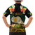 Vanuatu Triton's Trumpet Family Matching Mermaid Dress and Hawaiian Shirt Tropical Flowers Vanuatuan Map
