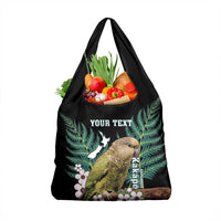 Personalised New Zealand Kakapo Grocery Bag Aotearoa Fern With Manuka