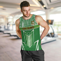 Cook Islands Football Men Tank Top Go Kuki Airani Polynesian Sporty Style LT14 - Polynesian Pride