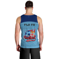 Fiji Football Men Tank Top Fijian Tapa Pattern Sporty Style LT14 - Polynesian Pride