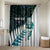 New Zealand Silver Fern Rugby Custom Bathroom Set Go All Black Turquoise Maori Paua Shell - Polynesian Pride