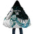 New Zealand Silver Fern Rugby Custom Cloak Go All Black Turquoise Maori Paua Shell - Polynesian Pride