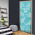New Zealand Silver Fern Rugby Custom Door Cover Go Aotearoa Champions Turquoise Version - Polynesian Pride