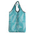 New Zealand Silver Fern Rugby Custom Grocery Bag Go Aotearoa Champions Turquoise Version - Polynesian Pride