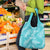 New Zealand Silver Fern Rugby Custom Grocery Bag Go Aotearoa Champions Turquoise Version - Polynesian Pride
