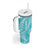 New Zealand Silver Fern Rugby Custom Tumbler With Handle Go Aotearoa Champions Turquoise Version - Polynesian Pride