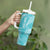 New Zealand Silver Fern Rugby Custom Tumbler With Handle Go Aotearoa Champions Turquoise Version - Polynesian Pride