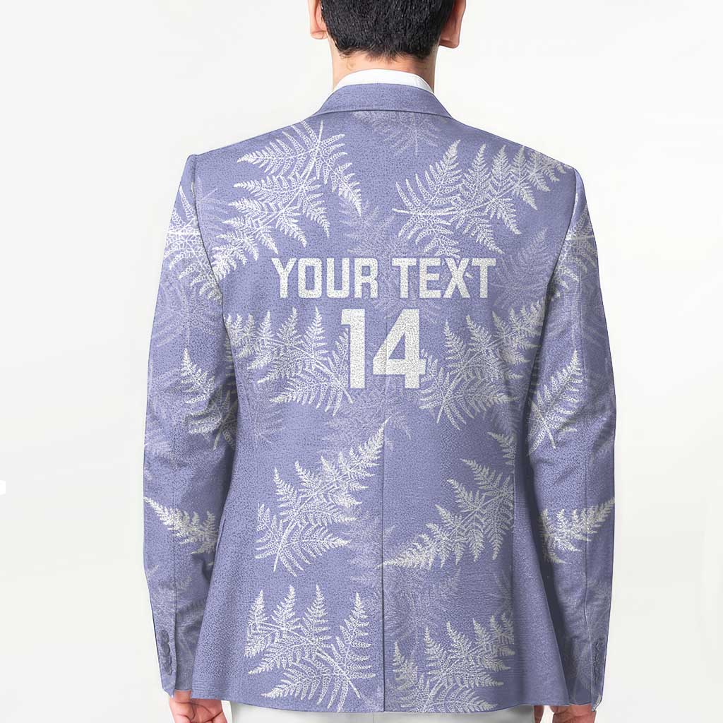 New Zealand Silver Fern Rugby Custom Blazer Go Aotearoa Champions Purple Version - Polynesian Pride