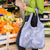 New Zealand Silver Fern Rugby Custom Grocery Bag Go Aotearoa Champions Purple Version - Polynesian Pride