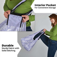 New Zealand Silver Fern Rugby Custom Grocery Bag Go Aotearoa Champions Purple Version - Polynesian Pride