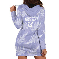 New Zealand Silver Fern Rugby Custom Hoodie Dress Go Aotearoa Champions Purple Version - Polynesian Pride