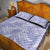 New Zealand Silver Fern Rugby Custom Quilt Bed Set Go Aotearoa Champions Purple Version - Polynesian Pride