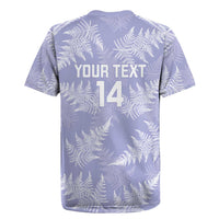 New Zealand Silver Fern Rugby Custom Rugby Jersey Go Aotearoa Champions Purple Version - Polynesian Pride