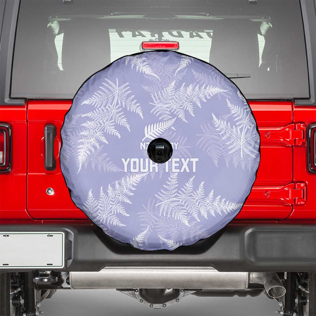New Zealand Silver Fern Rugby Custom Spare Tire Cover Go Aotearoa Champions Purple Version - Polynesian Pride
