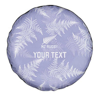 New Zealand Silver Fern Rugby Custom Spare Tire Cover Go Aotearoa Champions Purple Version - Polynesian Pride