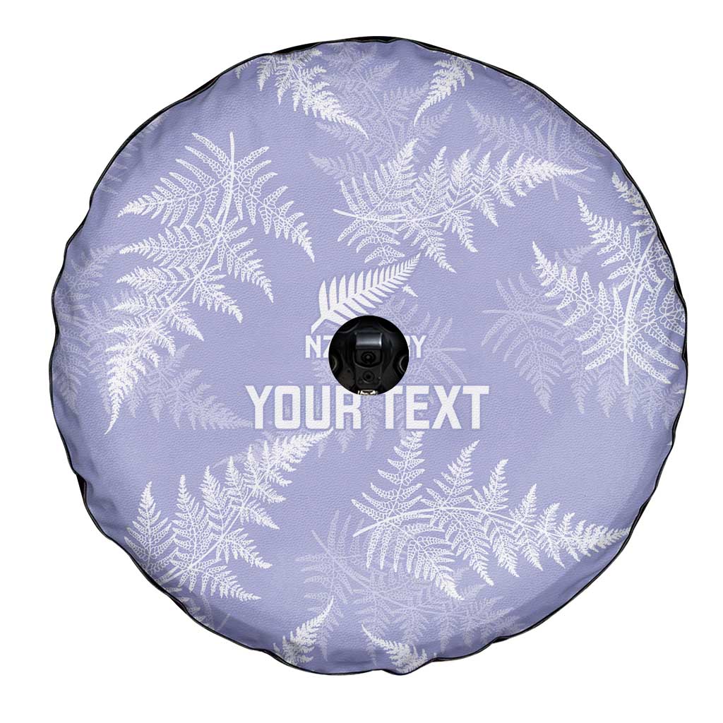 New Zealand Silver Fern Rugby Custom Spare Tire Cover Go Aotearoa Champions Purple Version - Polynesian Pride