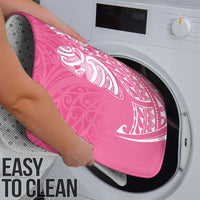 New Zealand Breast Cancer Awareness Bathroom Set Maori Butterfly Pink Ribbon - Polynesian Pride