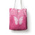 New Zealand Breast Cancer Awareness Tote Bag Maori Butterfly Pink Ribbon - Polynesian Pride