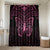 New Zealand Breast Cancer Awareness Bathroom Set Maori Butterfly Pink Ribbon Black Version - Polynesian Pride