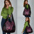 New Zealand Breast Cancer Awareness Grocery Bag Maori Butterfly Pink Ribbon Black Version - Polynesian Pride