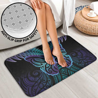 Suicide Prevention New Zealand Bathroom Set Aotearoa Maori Butterfly Mix Silver Fern - Polynesian Pride