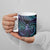 Suicide Prevention New Zealand Ceramic Mug Aotearoa Maori Butterfly Mix Silver Fern - Polynesian Pride