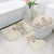 Beige Hawaii Bathroom Set Hammerhead Shark Tattoo Curve Polynesian - Polynesian Pride