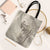 Beige Hawaii Tote Bag Hammerhead Shark Tattoo Curve Polynesian - Polynesian Pride