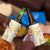 Gold and White Hawaii 4 in 1 Can Cooler Tumbler Hammerhead Shark Tattoo Curve Polynesian - Polynesian Pride
