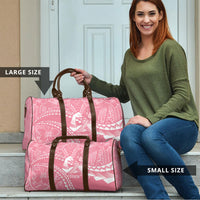 Personalised Polynesia Breast Cancer Awareness Travel Bag Brave Strong Butterfly Pink Ribbon LT14 - Polynesian Pride