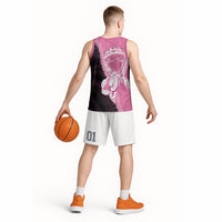 Personalised Polynesia Breast Cancer Awareness Basketball Jersey Fight With Hope Pink Ribbon Boxing Gloves LT14 - Polynesian Pride